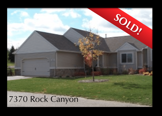 SOLD!  7370 Rock Canyon