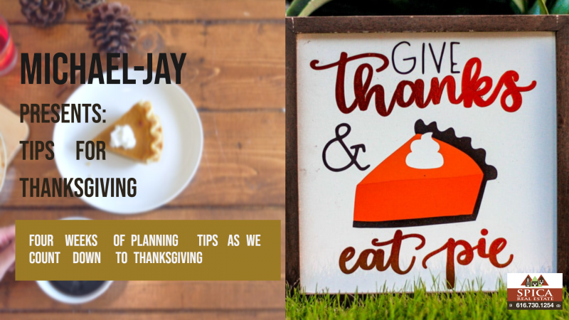 Pre-Planning Tips for Thanksgiving (Give Thanks & Eat Pie)