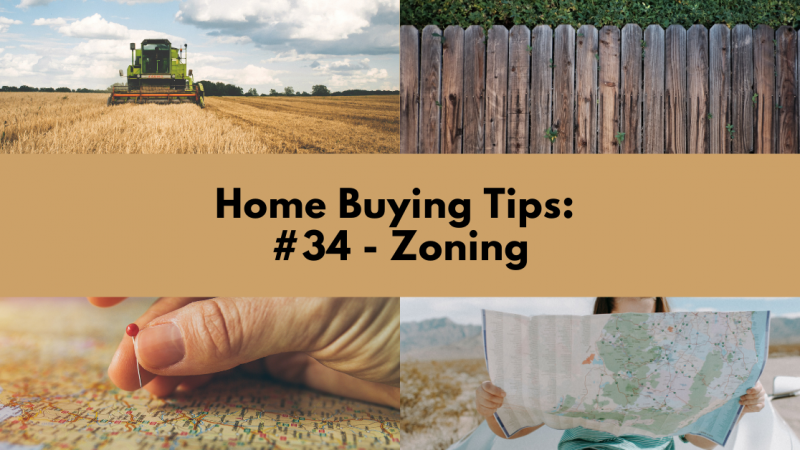 Home Buying Tip: Zoning