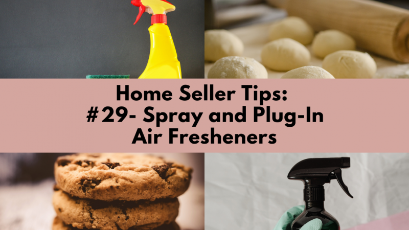Home Selling Tip: Spray and Plug-In Air Fresheners